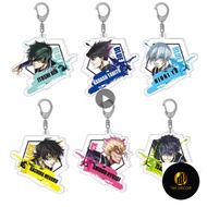 Guo Xiao Luo Blue Lock Rensuke Kunigami Shouei Barou Yo Hiori keychain transparent acrylic keychain
