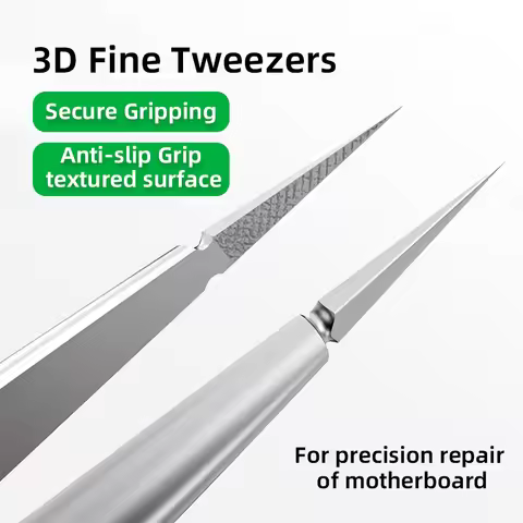 2UUL 3D-X tweezers TW02 anti-slip clamp high toughness anti-corrosion suitable for mobile phone PCB