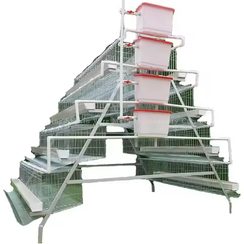 chicken coop Poultry Farm 5 Tiers 250 Birds Animal Battery Layer Chicken Cages