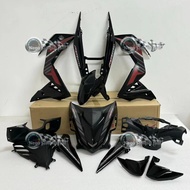 CUSTOM BODY COVER SET BATMAN BLACK (52) FOR RS150 V2