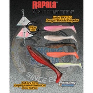SOFT LURE RAPALA CRUSHCITY DOUBLE PROPELLER 10CM-19GRAM Soft Plastic Umpan Casting