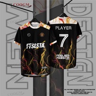【Available】Purple Classic Futsal Football Baju Jersey Custom Name Volta Jersey