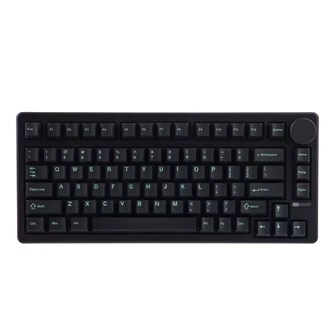 EPOMAKER QK81 75% VIA Hot-Swap Gasket-Mounted Wired/2.4GHZ/Bluetooth Wireless Mechanical Gaming Keyb