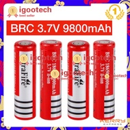 [4ก้อน] igootech UltraFire 9900 mAH 18650 Rechargeable lithium Li-ion Battery ถ่านชาร์จ ถ่านไฟฉาย แบ