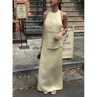 YEM | High Quality Linen Lace-Up Camisole (original photo)