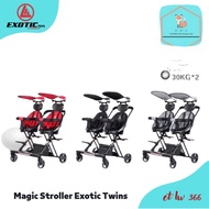 Magic Stroller Twins Exotic ET Lw366 Twin Stroller