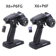 Dumbo RC X6 X4 X6P 2.4G 6CH Transmitter w/ P6FG Gyro P6F Receiver for 1/16 1/10 1/8 MN86K MN99S MN D