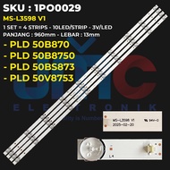 Backlight TV POLYTRON 50 Inch PLD-50B870 PLD-50BS873 PLD-50B87050 PLD-50V8753 MS-L3598 V1