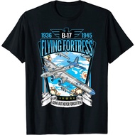 Vintage B17 Flyings Fortress Ww2 Heavy Bomber Aviator Gift T-Shirt