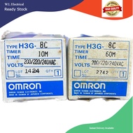 OMRON 8Pin Timer H3G-8C 10/60M (old stock)