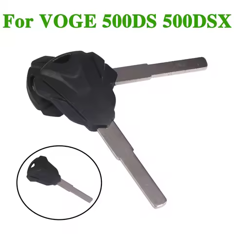 Motorcycle Accessories Key Embryo Uncut Blanks Keys Parts For LONCIN VOGE 500DS 500DSX DSX500 DS500X