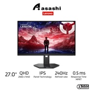 Lenovo Legion 27Q-10 27" IPS 240Hz 4ms QHD Monitor (HDMI*2/DP*1/VESA/HAS)-3 Yrs Warranty