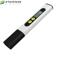 MIOSHOP TDS Meter, 2%-3% Plastic Digital Water Quality Tester, Precise 1ppm White 0-9990ppm 0-9990pp