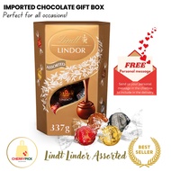 Lindt Lindor Assorted Swiss Truffle Chocolate 337g l PERFECT AUTHENTIC CHOCOLATE GIFT FOR ALL OCCASI