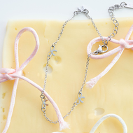 Bemet ribbon anklet