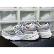New Balance 990 v6 Retro Grey Durable Sport Unisex Running Shoes For Men Women Sneakers M990GL6 RJZ2