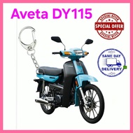 [Ready Stock] Aveta DY115 Motorcycle Motor Gantung Kunci Akrilik Acrylic Keychain Key Holder