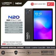 TOP4 LABRICK N20 8นิ้ว แท็บเล็ต สนับสนุนไทย 10GB RAM 512GB ROM Android 10 แท็บเล็ตของแท้ รองรับ4G 5G ใส่ได้สองซิม 6000mAh battery ประกันเครื่อง 12 ด.