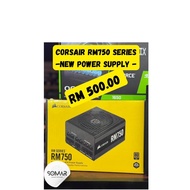 RM Series™ RM750 — 750 Watt 80 PLUS® Gold Certified Fully Modular PSU