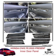 Honda Civic FE 2022-Present Inner Door Panel Protector Cover For Civic FE Car Accessories