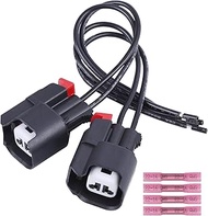 FRCVESNG 2 Pack ABS Wheel Speed Sensor Connector Pigtail Plug Wiring Harness Replacement for S-1895,