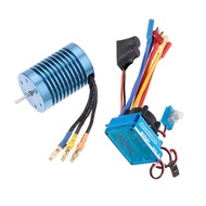 GoolRC 3650 4370KV 4P Sensorless Brushless Motor 45A Brushless ESC（Electric Speed Controller） 1/10 R