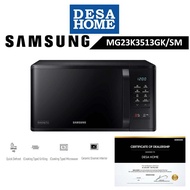SAMSUNG MG23K3513GK 23L GRILL MICROWAVE OVEN  WITH HEALTHY STEAM MG23K3513GK/SM