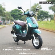 Sepeda Motor Listrik VSPA Goda Golden Raptor 220 Molis not T3 cakram