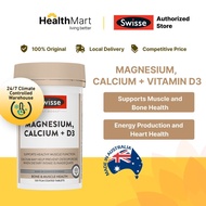 [SG] Swisse Ultiboost Magnesium, Calcium + D3, 120 Tablets | Vitamin D, Supports Bone & Muscle Healt