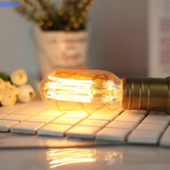 SANRUI 4pcs Retro Light Bulb, Long Lasting Warm Light Edison Bulb, Retro Style Bulb Spiral Filament 