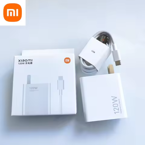 MDY-12-EH Original Xiaomi 120W Turbo Fast Charger US Power Adapter 6A USB C Cable For Redmi Note13 1