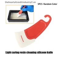 # thehear # 3D Resin Printer Accessories 2Pcs Silicone Spatula For 3D Printing Resin Removal: A Must