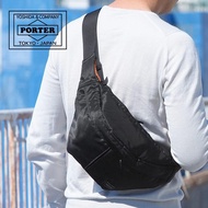 Yoshida Kaban PORTER TANKER Waist Bag (L) Body Bag Unisex Crossbody Lightweight Horizontal Type Side Opening【Direct from Japan】