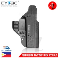 CYTAC Left and Right Hand Universal IWB Concealed Carry Holster Fits G17 G22 G31