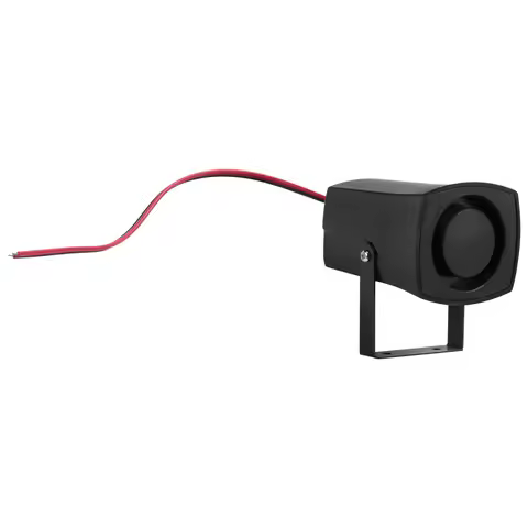 AUTO 12-24V 6Tones Car Police Fire Alarm Horn Ring Alarm System Siren Speaker Warning Loud Sound Ala