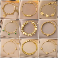 Titanium Steel Non-fading Bracelet New Fashion Bracelet Bracelet High-end Personalized Titanium Stee