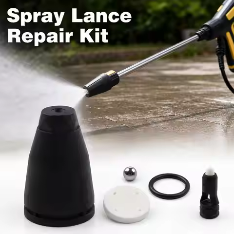 High Pressure Water Gun Metal Gun Barrel Rotating Nozzle Installation Karcher K2 K3 K4 K5 K7 Cleanin