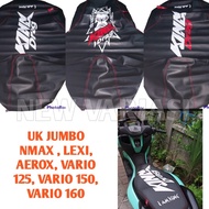 Cuj Motorcycle Seat Cover JUMBO NMAX PCX LEXI AEROX VARIO 125-150 VARIO 160 UK Large Sewing Wholesale Seat ・