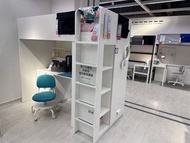 IKEA ikea 兒童書桌床 附衣櫃 附書桌 單人床 兒童床