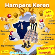 KEMEJA Baby Boy Hampers Complete Package Intagramable Cool Atwork Shirt