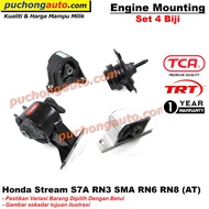 Engine Mounting - Honda Stream S7A RN3 RN5 / SMA RN6 RN8 Auto Transmission  - 1 Year Warranty