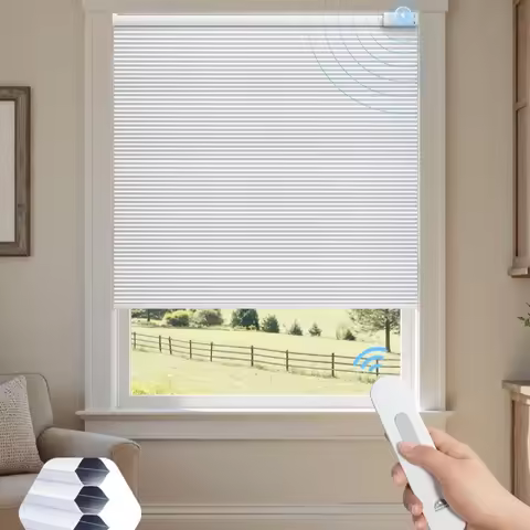 Modern Design 100% Blackout Fabric Waterproof Easy To Clean Wifi Alexa Remote Control Motorized Hone