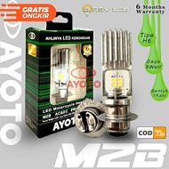 ARSY LED - AYOTO - M2B lampu depan utama motor matic bebek ac dc
