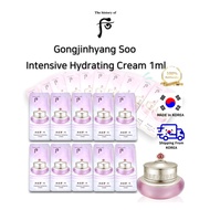 [K-BEAUTY] [The History of Whoo] Gongjinhyang Soo Intensive Hydrating Cream 1ml (Sample Travel Size)