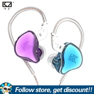 KZ EDC Bass In-ear Headphones HiFi Monitor-Grade 10mm Dynamic Headset High Resolution Lightweight An