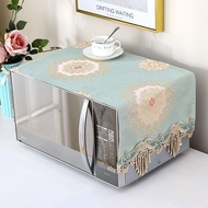 Microwave Oven Cover Anti-dust Cover New Style Galan Shigelimei's Microwave Oven Cover Cloth Anti-du