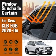 For Mercedes-Benz GLB / EQB 2020-2025 (X247/X243) Car Visor Curtain Sunshade 2020 2024 UV Protection