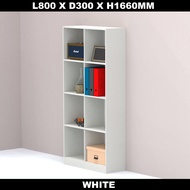 Rasaku 8 Tier Bookcase / 8 Cube Bookcase / Almari Buku / Rak Buku Rack Shelf / Book Shelf Display Ca