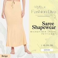 Saree Shapewear Microfiber Lycra Petticoat
