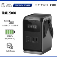 EcoFlow TRAIL 200 DC Portable Power Station 192Wh 220W DC Output LFP Battery 140W USB-C Fast Chargin